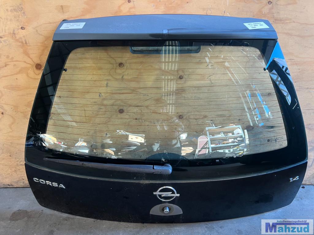 OPEL CORSA C zwart Z20R Achterklep 3deurs 2000-2005, Auto-onderdelen, Gebruikt, Deur, Opel Automobile GmbH, Kontakt@opel-infoservice.de
