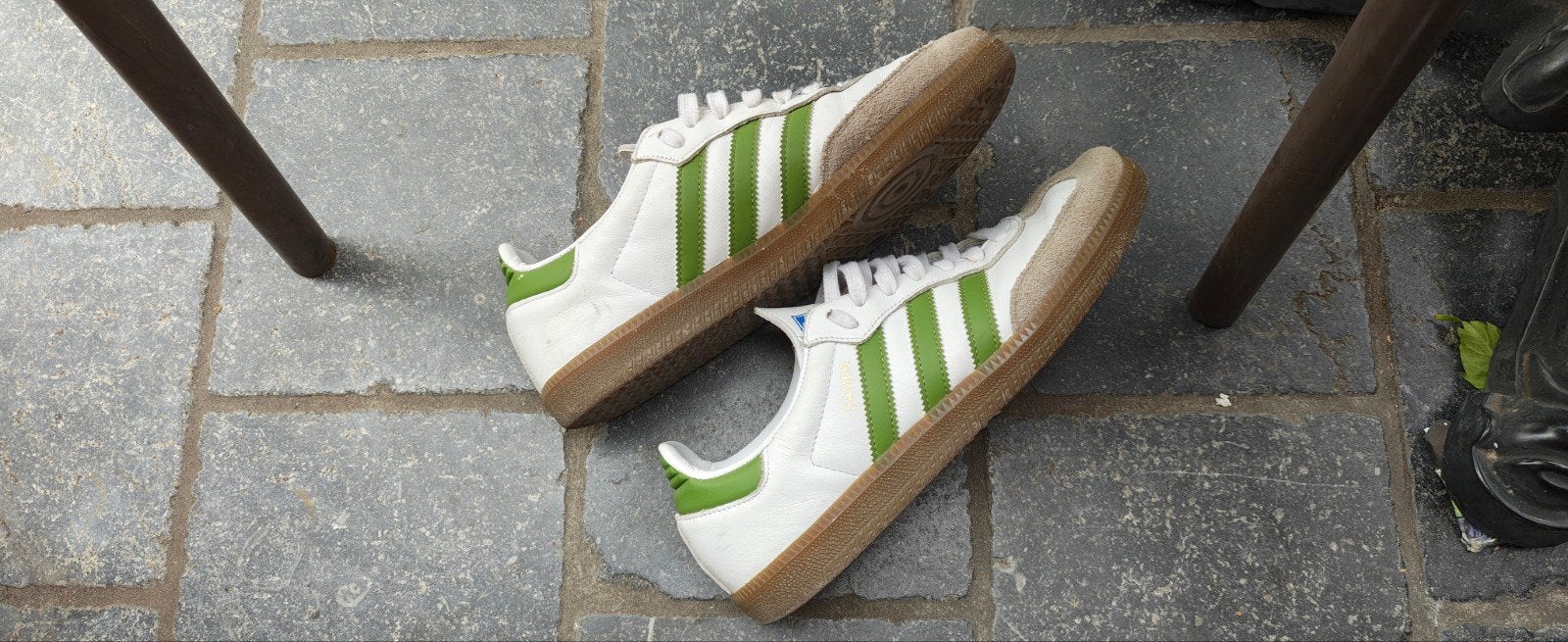 adidas Samba homme pointure 42, Enlèvement ou Envoi, Adidas, Porté, Blanc