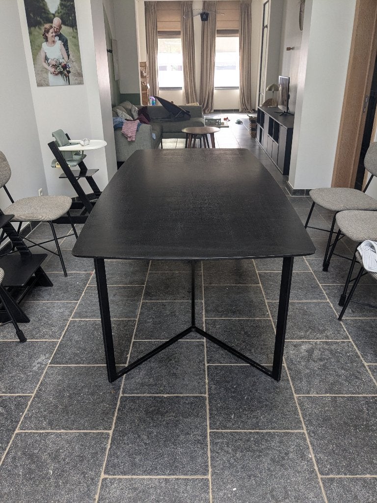 Eettafel maison du monde, Huis en Inrichting, Tafels | Eettafels, Ophalen, Gebruikt, 100 tot 150 cm, 200 cm of meer