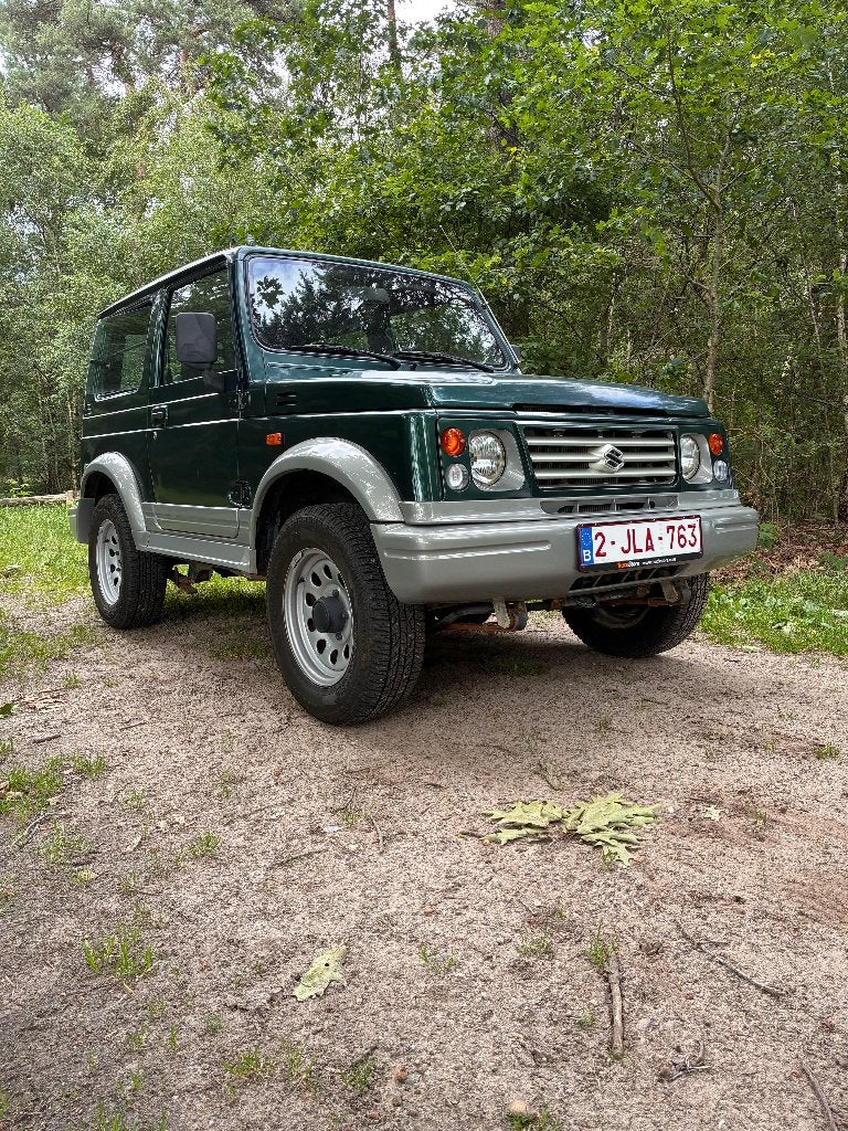 Suzuki Samurai, Auto's, Suzuki, Particulier, Samurai, Benzine, SUV of Terreinwagen, 3 deurs, Handgeschakeld, Groen, Grijs, Vierwielaandrijving