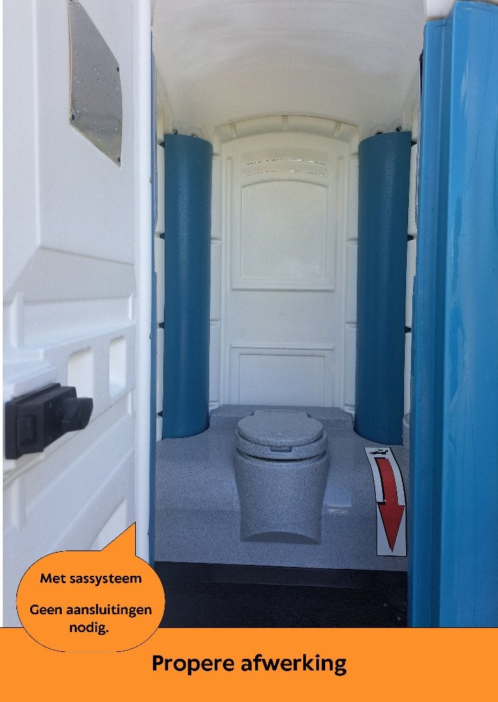 TE HUUR | Toiletwagen - mobiel toilet - WC wagen, Hobby en Vrije tijd, Ophalen, Zo goed als nieuw