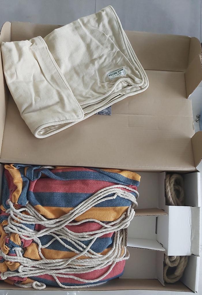 Hamac 120x230 cm, Neuf, Pliable, Une personne, Enlèvement