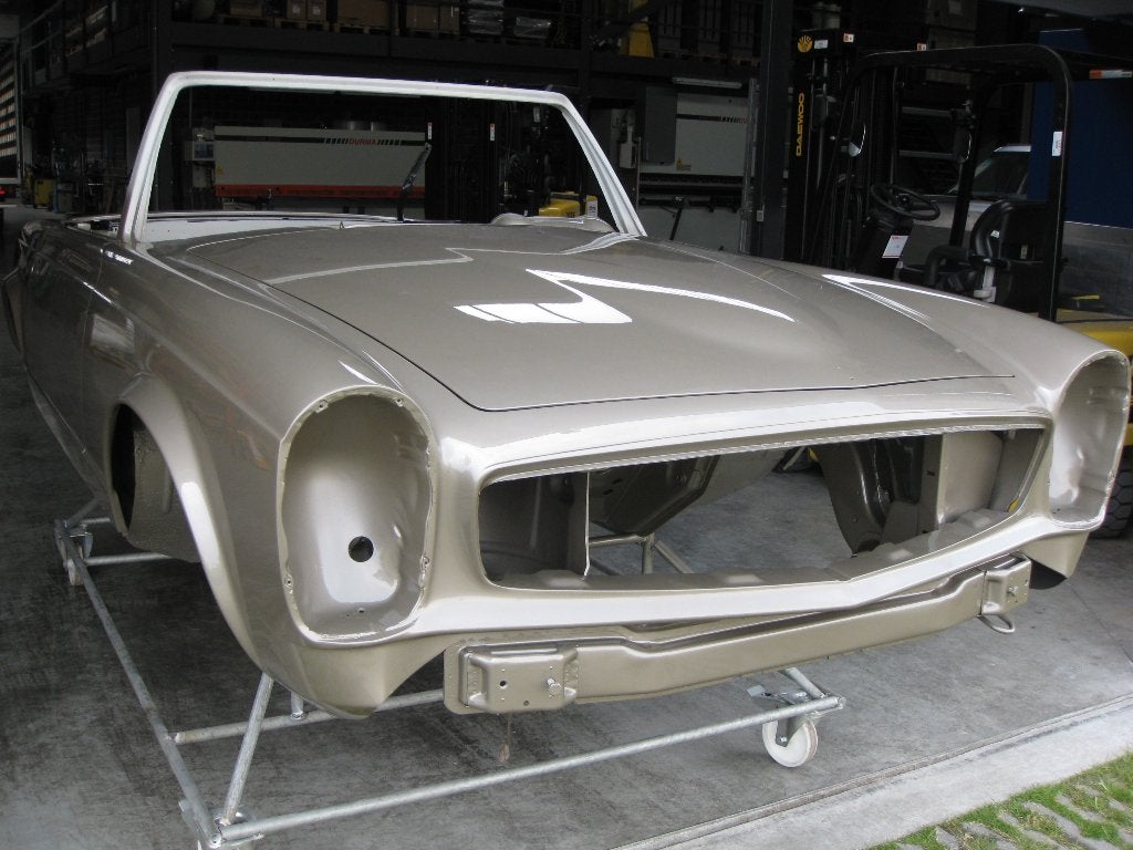 Mercedes Pagode 280 SL  1968, Auto's, Achterwielaandrijving, Zwart, Beige, Handgeschakeld