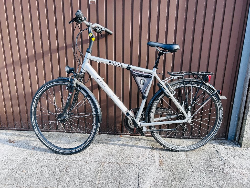 Herenfiets Kettler met 24 versnellingen, Fietsen en Brommers, Velgrem, Versnellingen, Zo goed als nieuw, 53 tot 57 cm