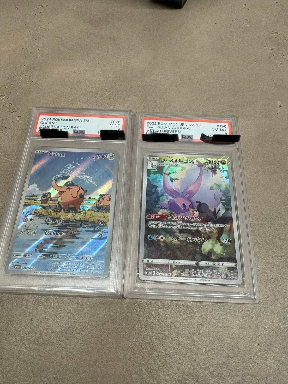 Pokemon slabs, Ophalen, Nieuw, Losse kaart