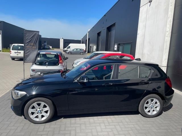 Bmw 116I Automaat, Airco, Leder, Keuring,Verkoop in opdracht, Auto's, Euro 5, 1 Reeks, Zwart, 4 cilinders