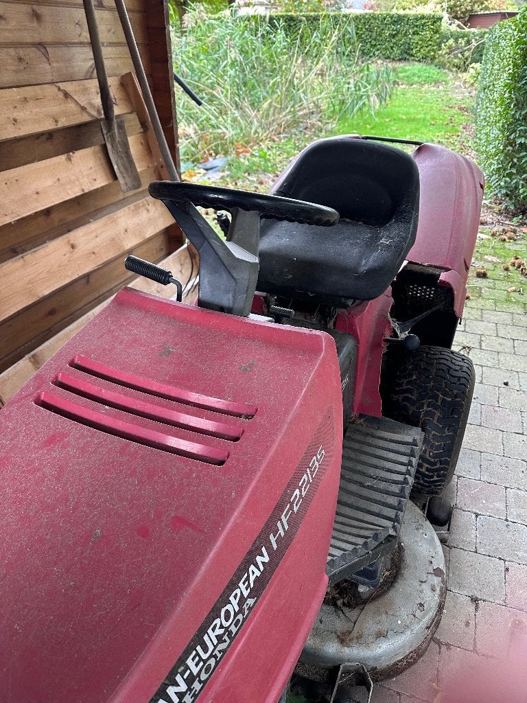 Honda zitmaaier, Ophalen, Gebruikt, Honda., Opvangbak