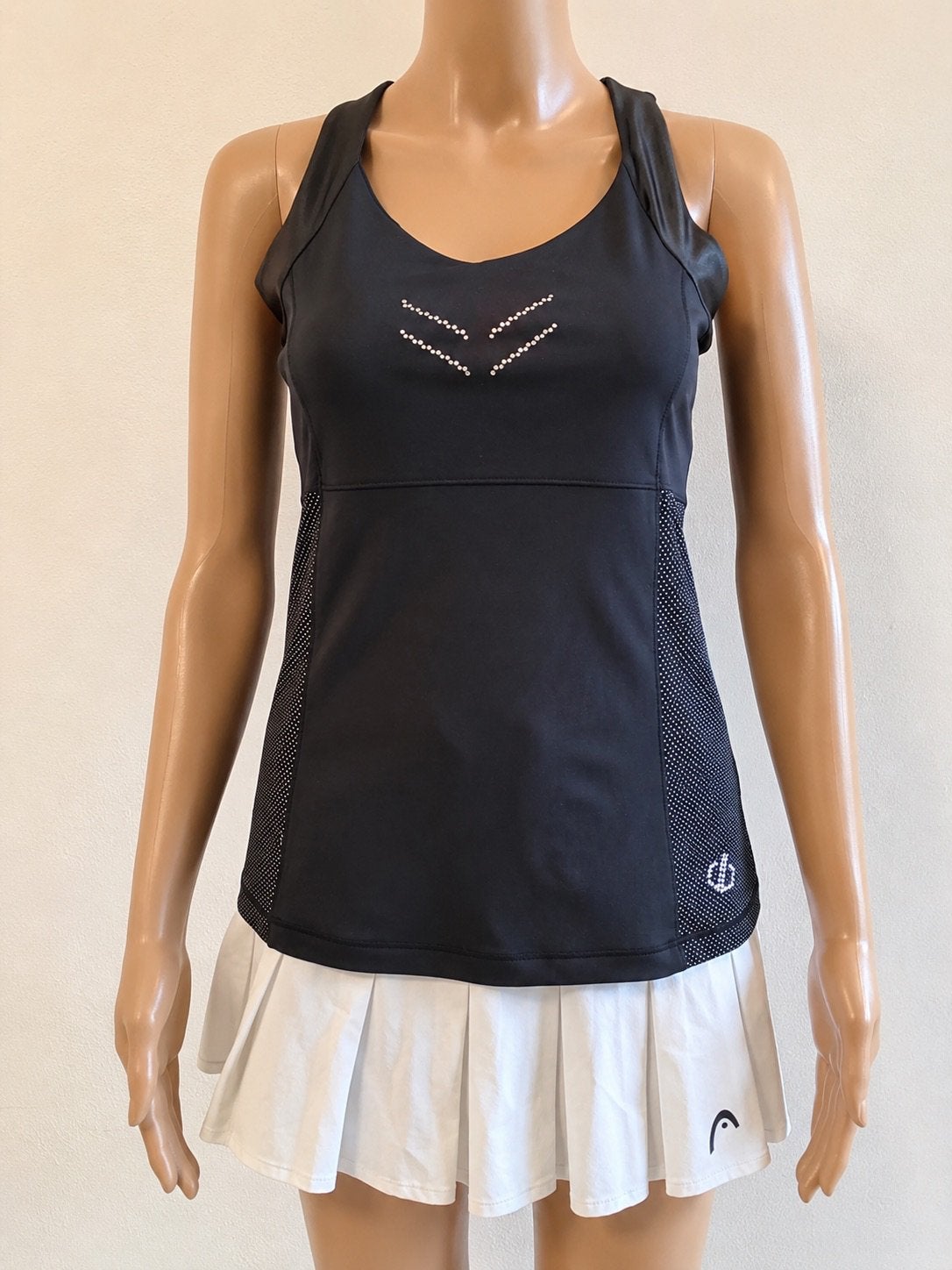 Top de sport femme Dare2b noir, 38 (FR), Neuf avec étiquette, Neuf, Taille 38/40 (M), Enlèvement ou Envoi, Sport de raquette