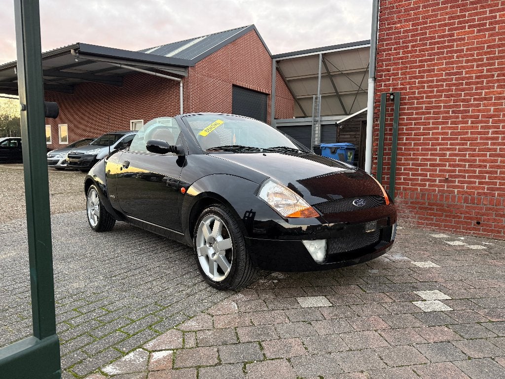 Ford Ka 1.6b Cabrio gekeurd vvk, Auto's, Voorwielaandrijving, Dealer onderhouden, Beige, 4 cilinders