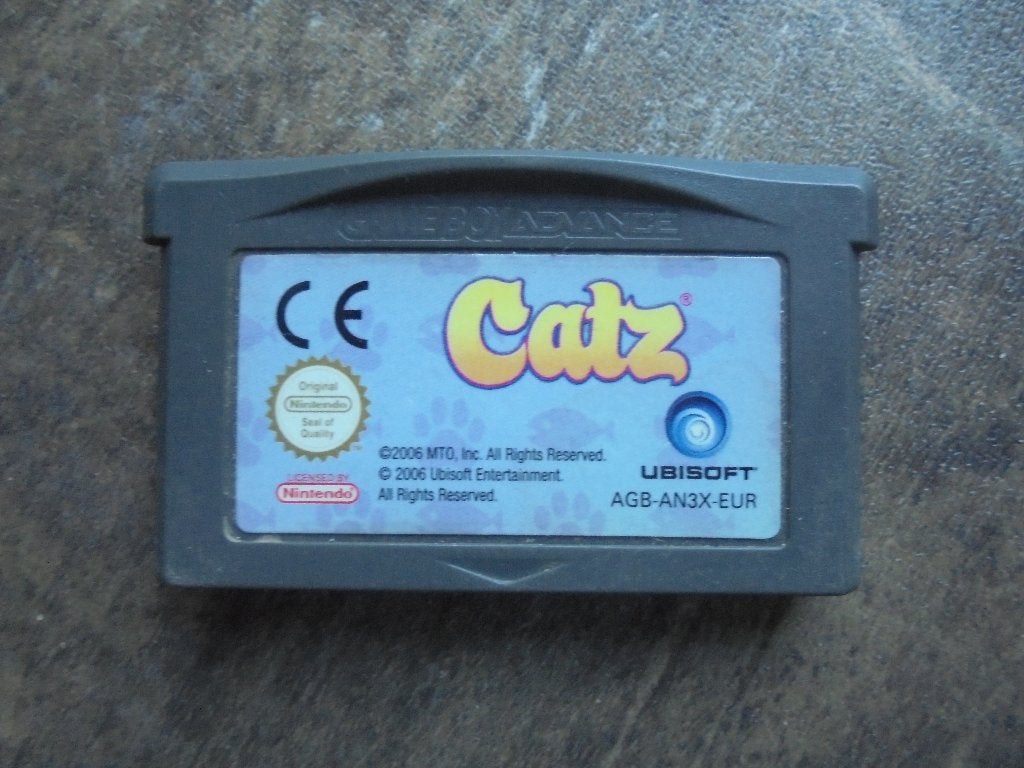 Catz voor Game Boy Advance (zie foto's), Games en Spelcomputers, 1 speler, Ophalen of Verzenden, Gebruikt, Vanaf 3 jaar