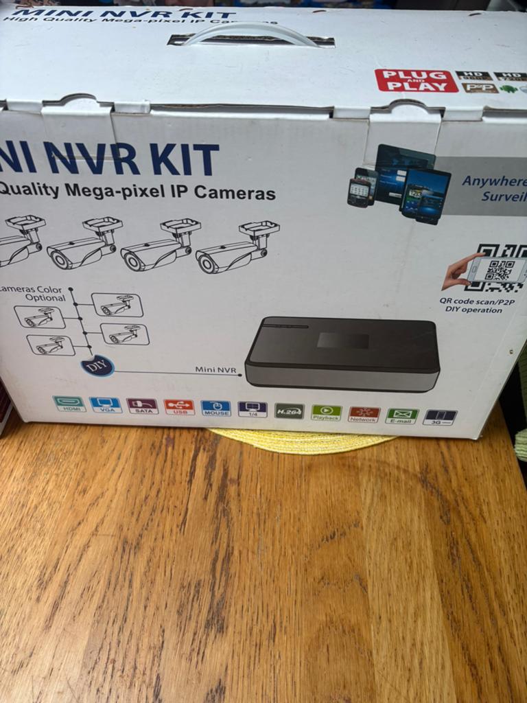 Mini NVR KIT camera nieuw in de doos, Ophalen of Verzenden, Nieuw