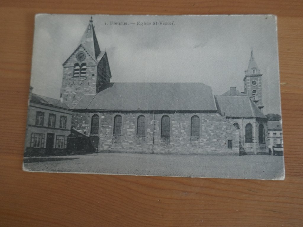 église Saint-Victor de Fleurus, Envoi, Non affranchie, Hainaut