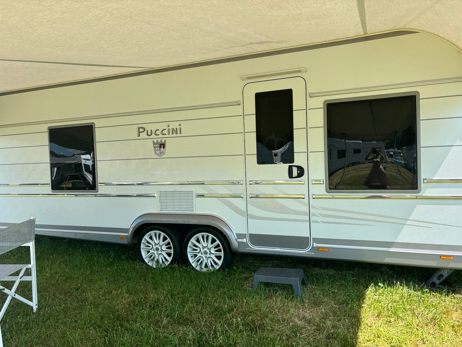 Tabbert puccini 6m35, Grand lit, Jusqu'à 4, 6 à 7 mètres, Tabbert