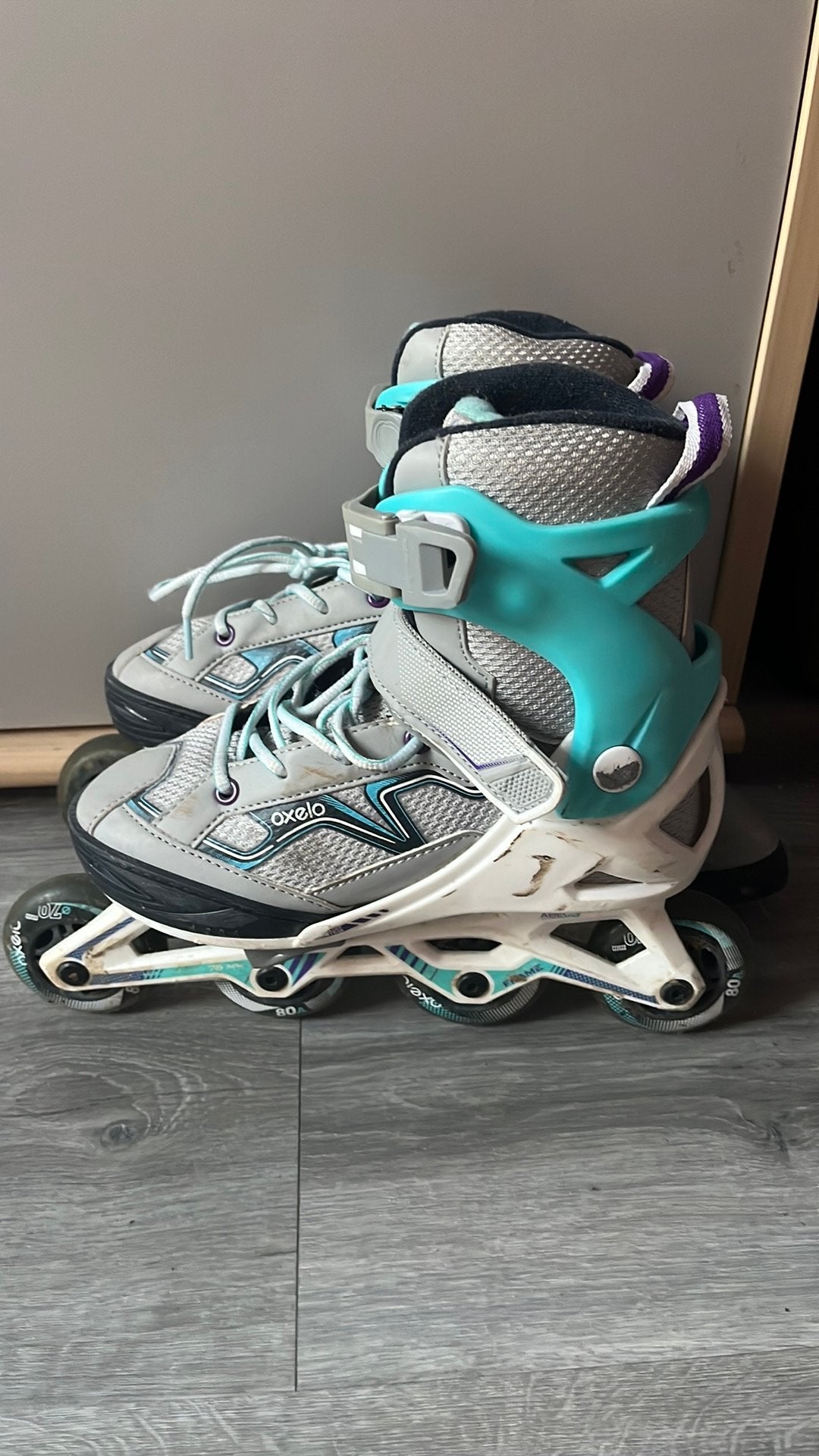 Rolschaatsen te koop maat 35-38, Sports & Fitness, Patins à roulettes alignées, Enlèvement, Utilisé