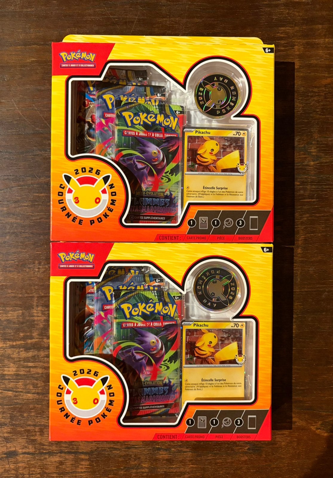 2 Coffrets Pokémon Journée 30 anniversaire, Enlèvement ou Envoi, Comme neuf