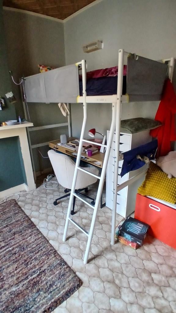 hoogslaper, Ophalen, Gebruikt, Eenpersoons, 160 tot 180 cm