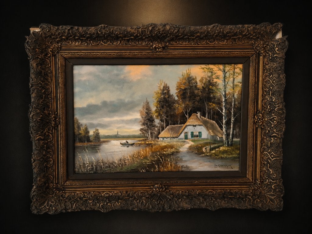 Peacetime, Antiquités & Art, Art | Peinture | Classique, Enlèvement ou Envoi, Paysage, Réaliste, Toile