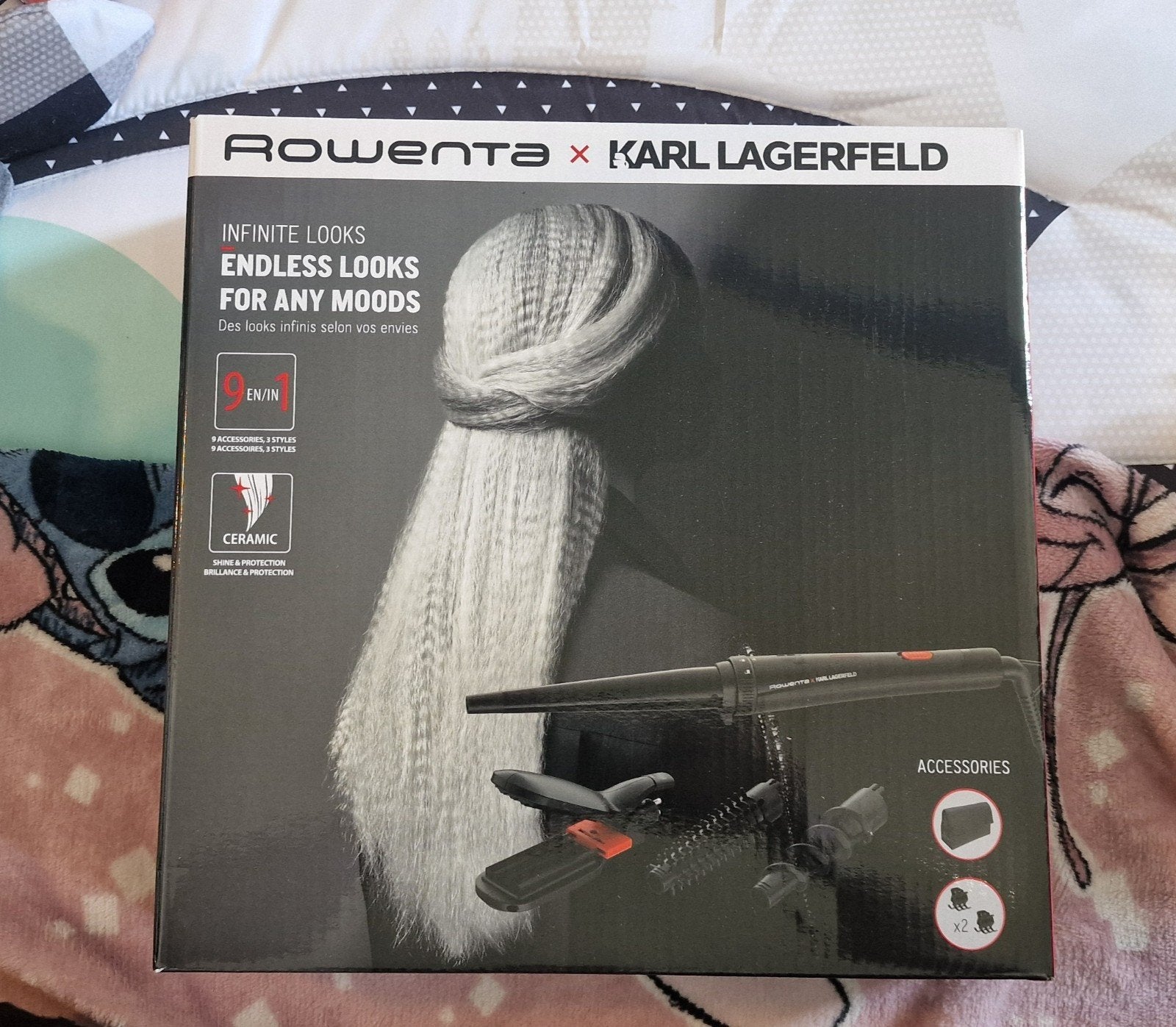 ‍️ Rowenta x KARL LAGERFELD Infinite Looks CF422L | 9in1, Handtassen en Accessoires, Uiterlijk | Haarverzorging, Ophalen of Verzenden