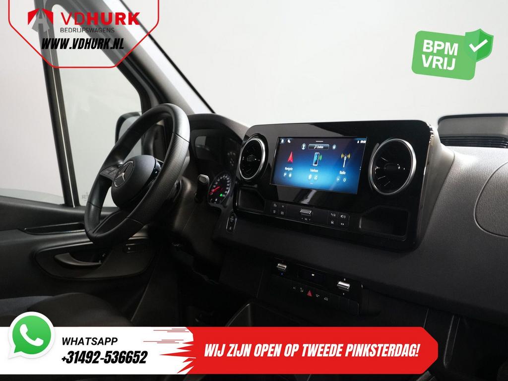 Mercedes-Benz Sprinter 317 CDI Aut. L2H2 3.5t Trekverm./ LED, Auto's, Automaat, Parkeersensor, Wit, Mercedes-Benz
