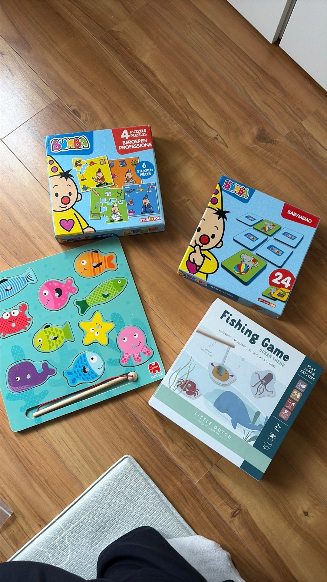 Spelletjes voor peuters, Kinderen en Baby's, Ophalen, Gebruikt, Puzzelen