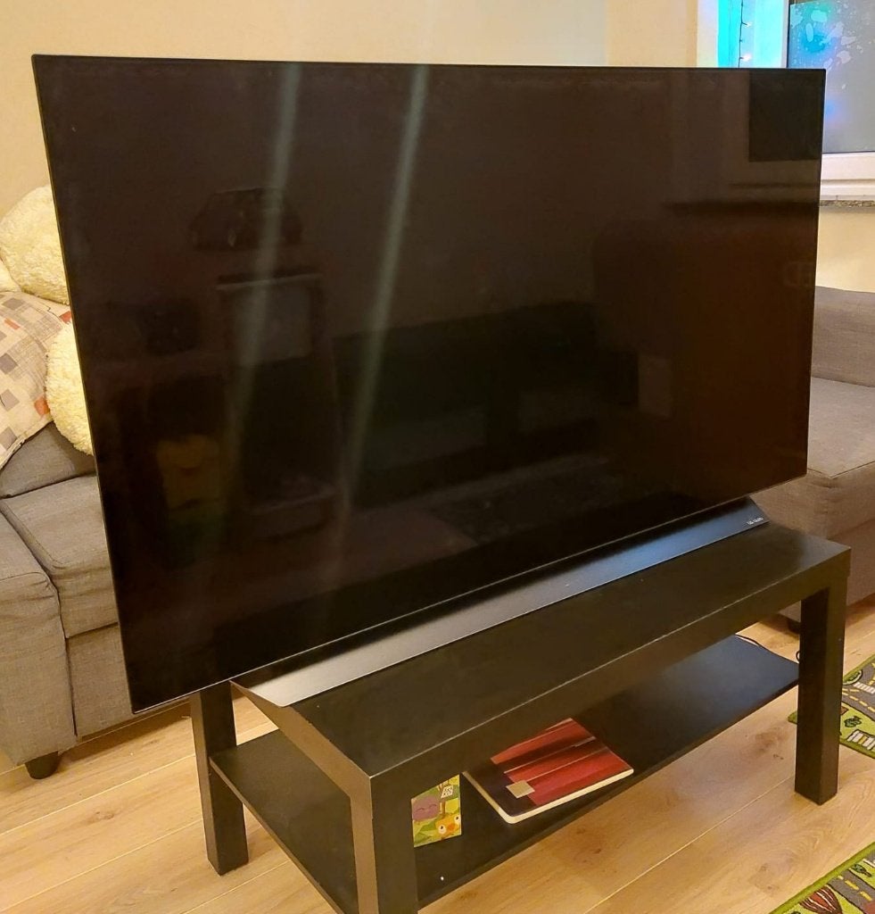 LG OLED 55" POUR PIÈCES - Électronique OK + Télécommande, Enlèvement, Ne fonctionne pas, 100 cm ou plus, 4k (UHD)