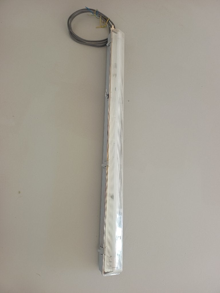 3 TL-armatureen met lamp, Ophalen, Gebruikt, Lamp met armatuur