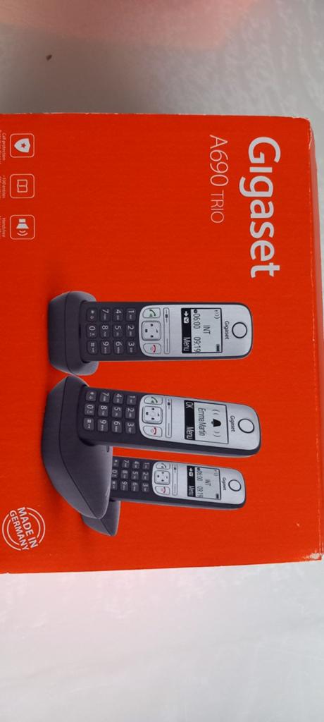 Gigaset a690, Ophalen