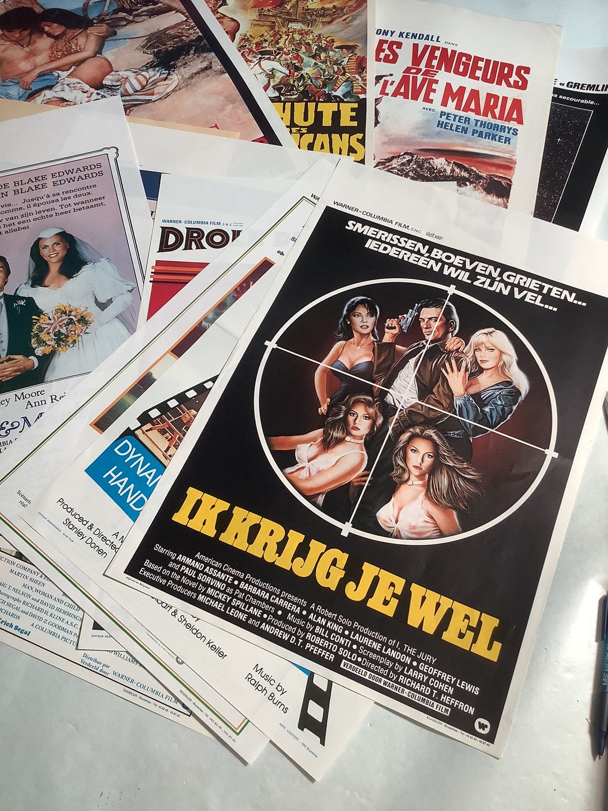 LOT FILMPOSTERS  (15)   36-54 cm, Verzamelen, Posters, Ophalen