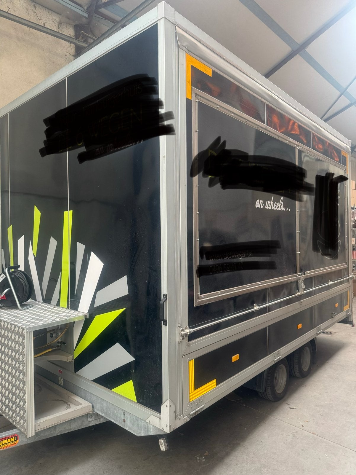 Foodtruck, Ophalen