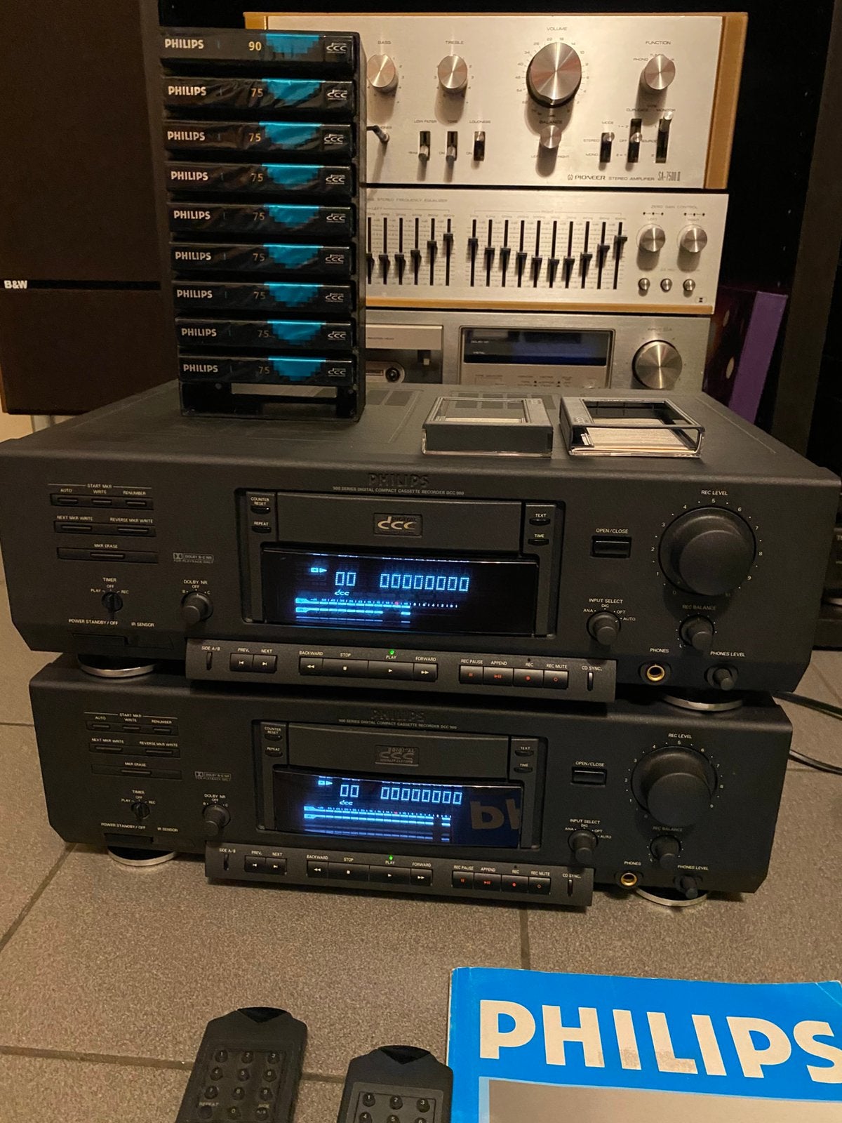 Philips DCC 900, Ophalen of Verzenden, Enkel, Philips, Auto-reverse