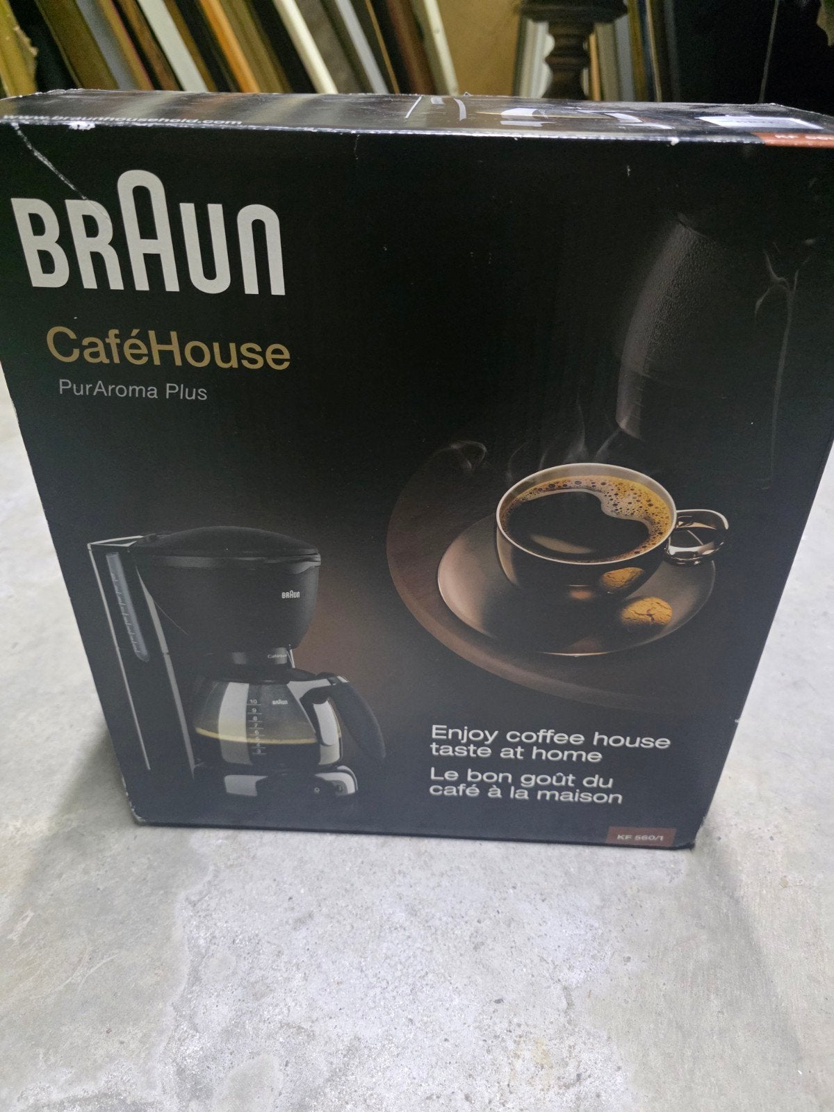 Braun koffiezet nieuw in de doos, Elektronische apparatuur, Koffiezetapparaten, Ophalen