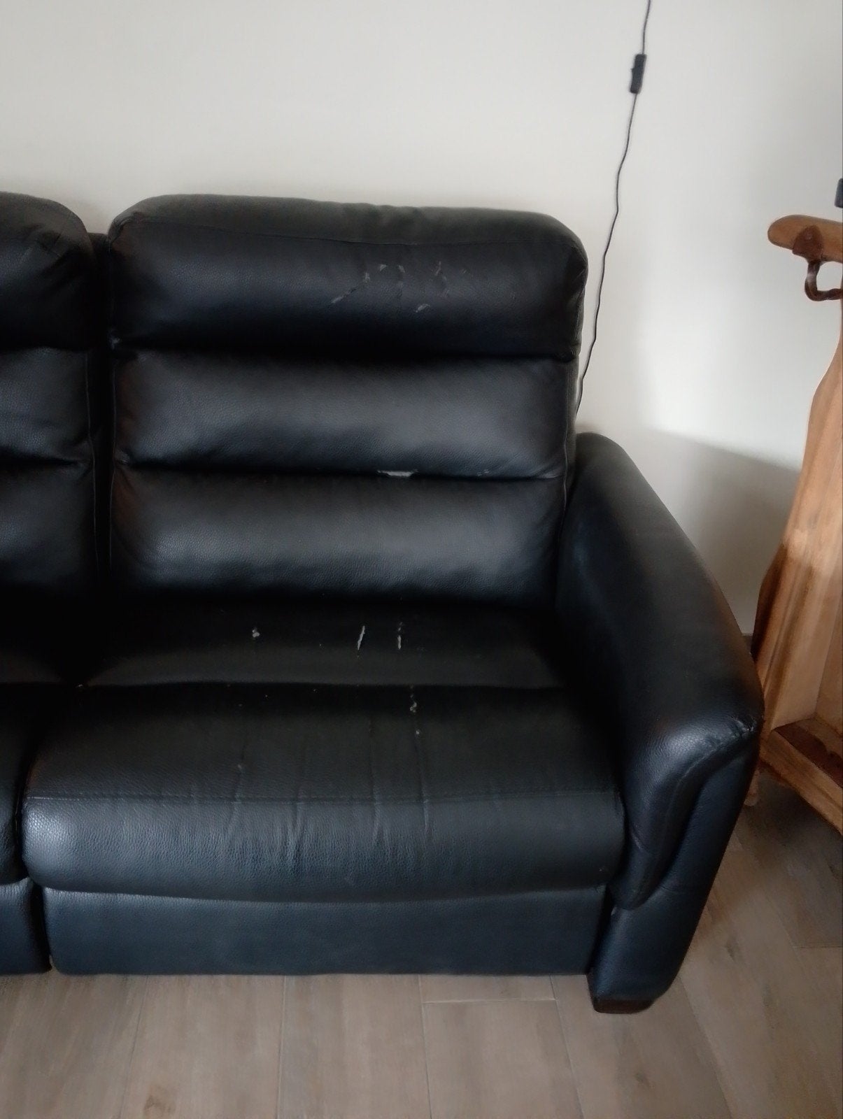 Zetel met relaxs, Ophalen