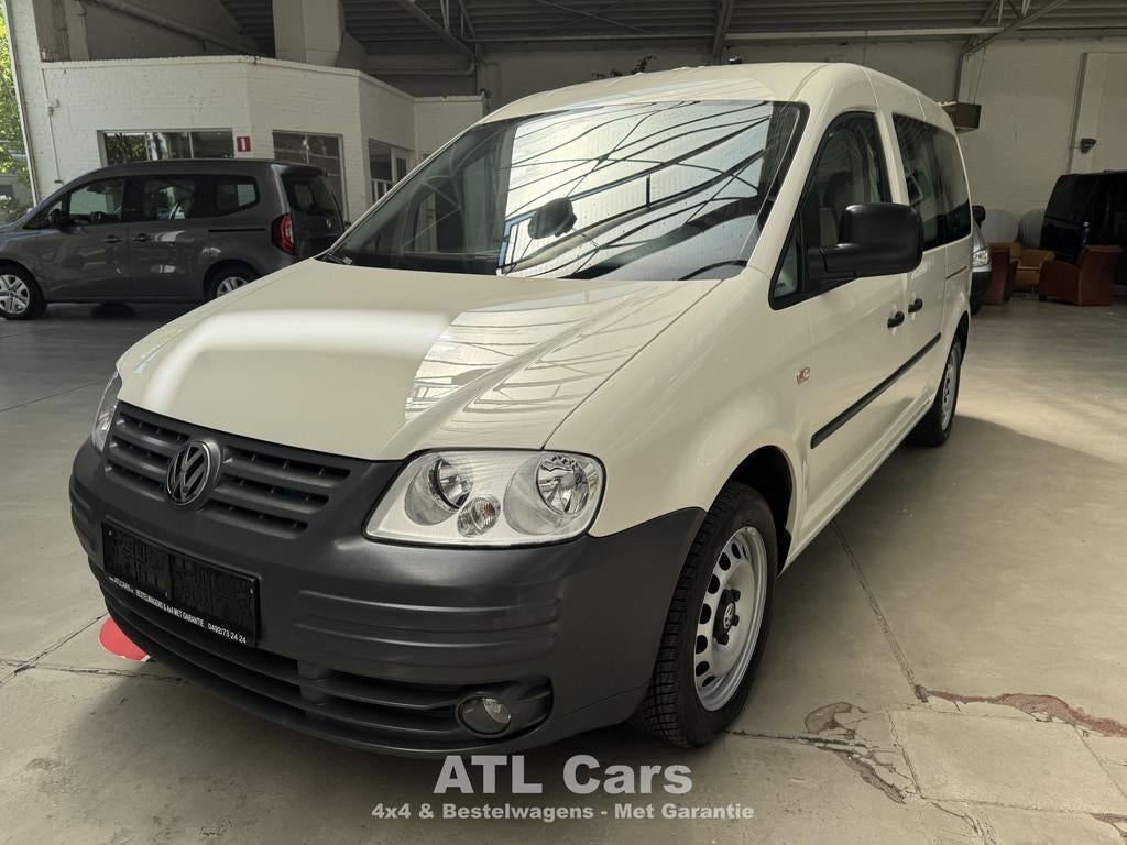 Volkswagen Caddy 2.0TDI | 7 Zitplaatsen | Ex Overheid | 1e E, Auto's, Volkswagen, Voorwielaandrijving, Gebruikt, Overige modellen