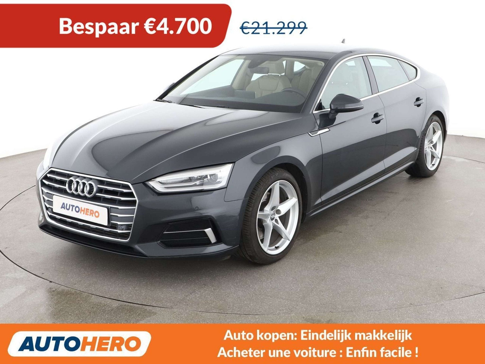 Audi A5 2.0 TFSI Sport (bj 2017), Auto's, Audi, Te koop, A5, ABS, Airbags, Airconditioning, Automatische klimaatregeling, Bluetooth