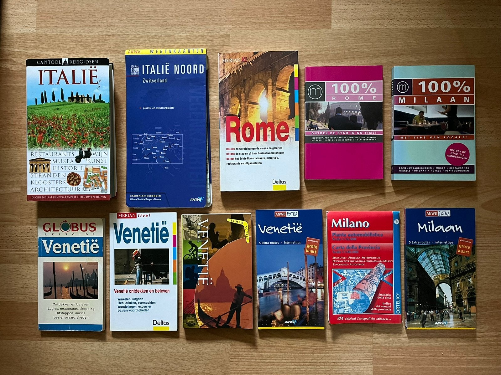 Boeken reisgidsen Italië, Livres, Enlèvement ou Envoi, Vendu en Flandre, pas en Wallonnie