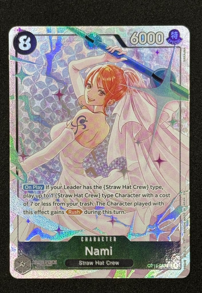 Une pièce TCG - Nami Alto art OP15-086, Enlèvement ou Envoi, Comme neuf, Cartes en vrac