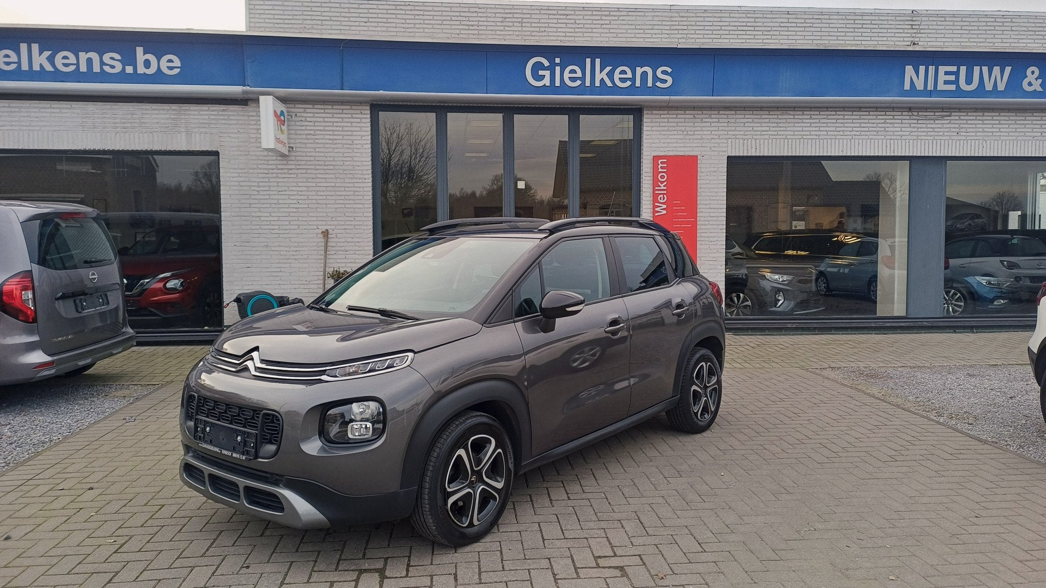 Citroën C3 Aircross 1.5BLUE HDI Shine AUTOMAAT/1J.GARANTIE, Autos, Citroën, Argent ou Gris, Achat, Euro 6, Entreprise