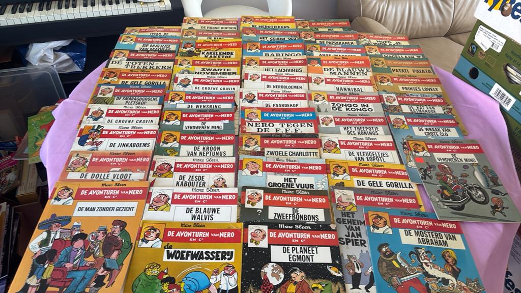 Lots vintage Stripboeken(Marc Sleen)- Jaren50,60,70,en 90., Boeken, Ophalen of Verzenden, Zo goed als nieuw