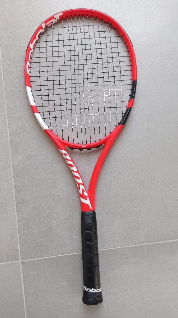 Babolat Boost Strike tennisracket, Sport en Fitness, Tennis, L2, Gebruikt, Ophalen of Verzenden, Racket