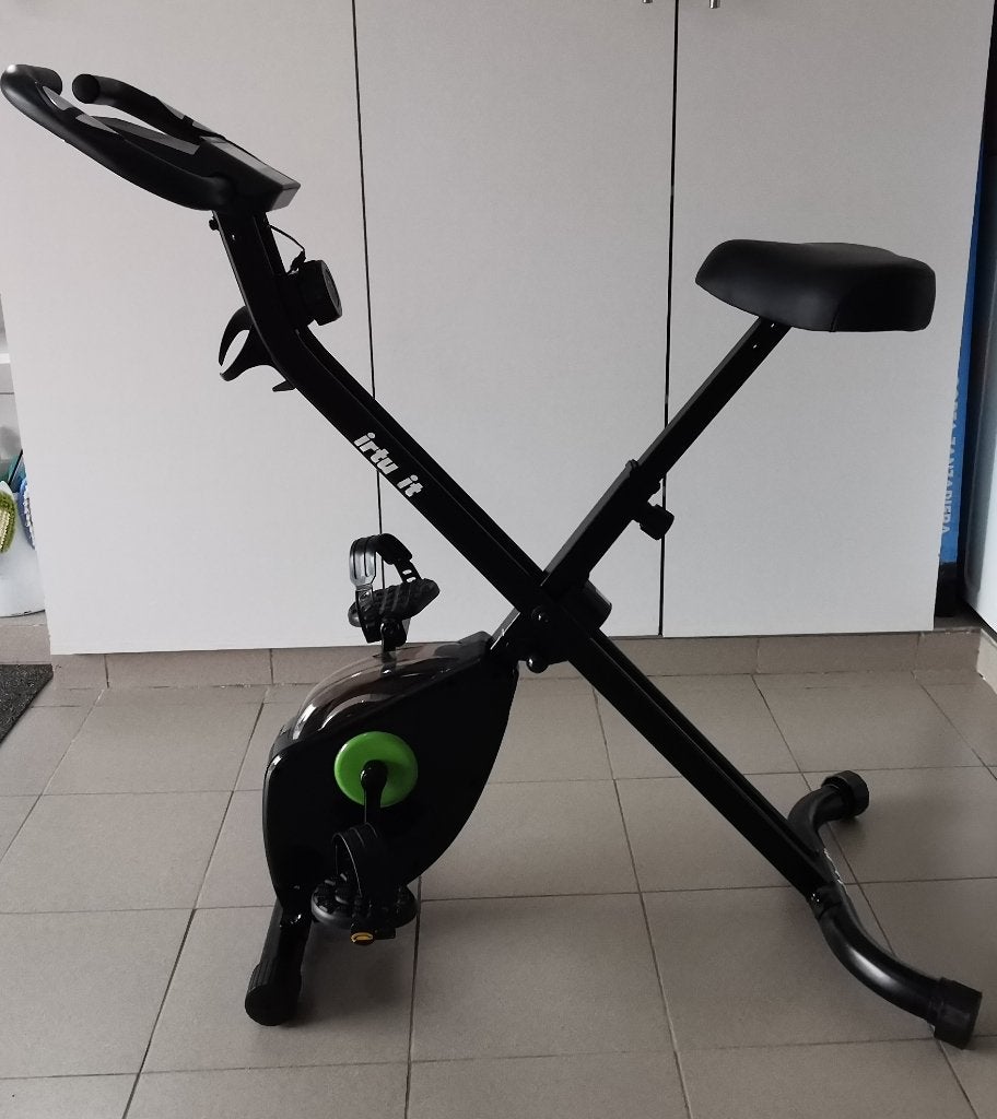 Home trainer, Sports & Fitness, Comme neuf, Enlèvement, Vélo d'appartement, Aluminium