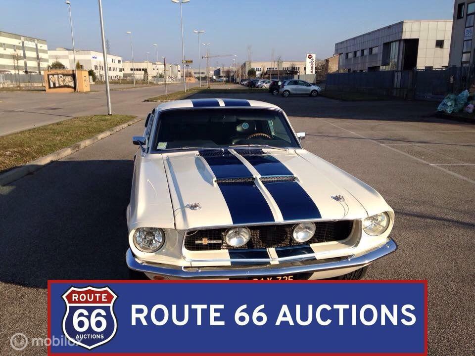 Ford Mustang GT 390 Fastback | 1967 | Route 66 Auctions, Autos, Achat, Entreprise, Boîte manuelle, Autre carrosserie