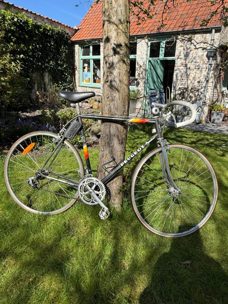 Vintage Peugeot koersfiets – Maat 57 – Mavic & Reydel, 53 à 57 cm, Enlèvement, Utilisé, Autres marques