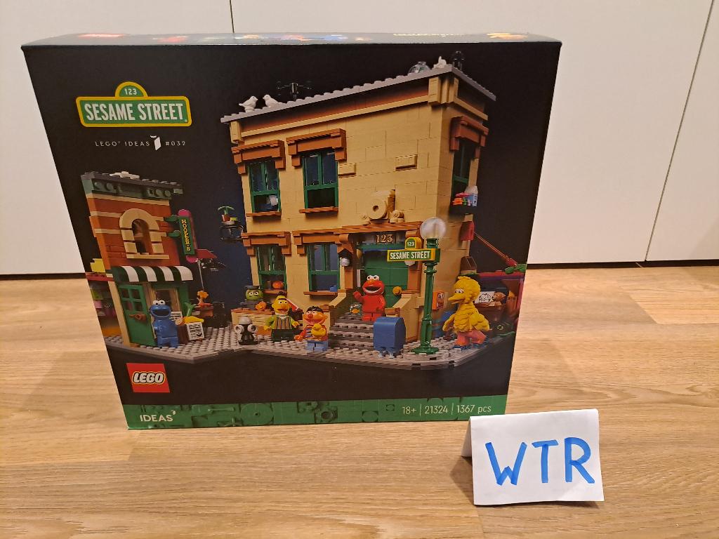 Lego 21324 - 123 Sesame Street, Kinderen en Baby's, Speelgoed | Duplo en Lego, Lego, Nieuw, Ophalen of Verzenden, Ideas