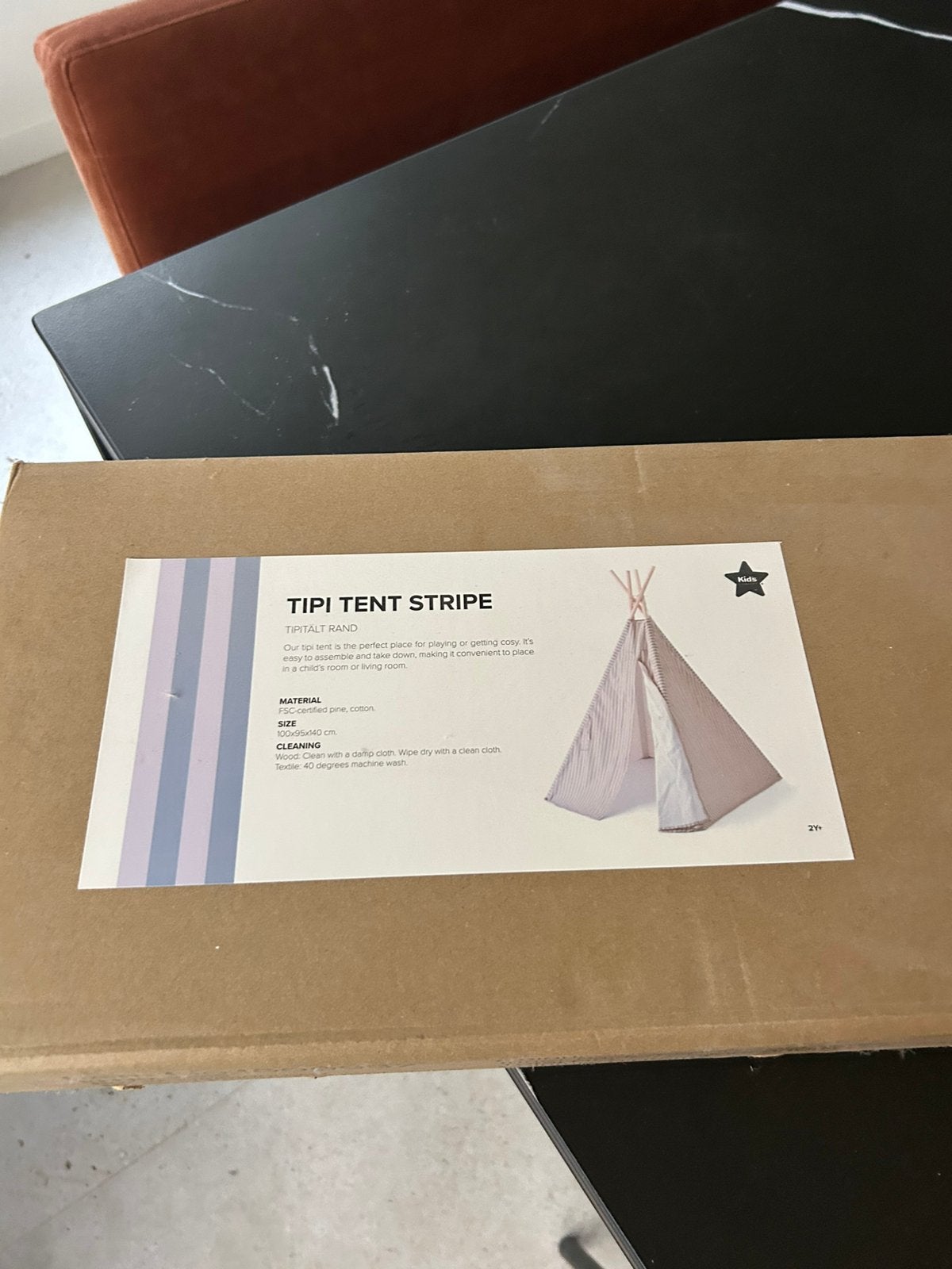 Tipi Tent Stripe, Ophalen, Nieuw