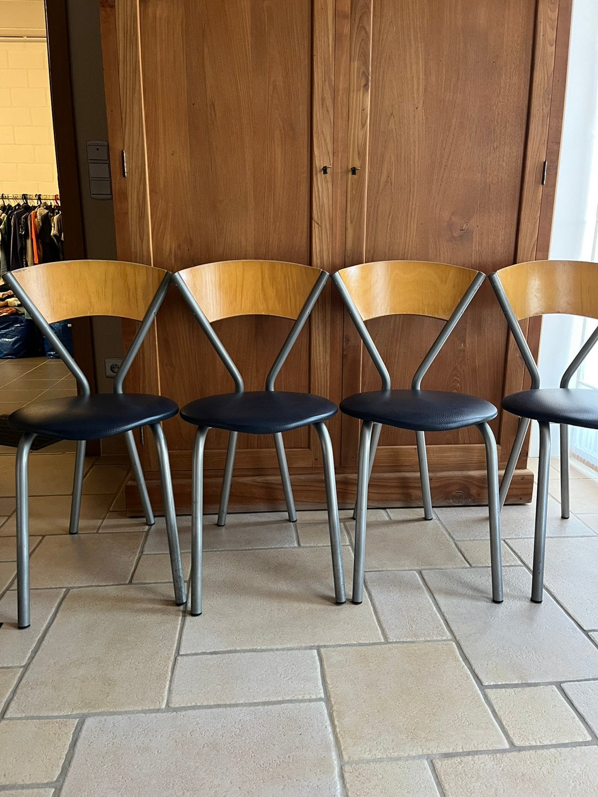 Set de 4 chaises de cuisine, Maison & Meubles, Enlèvement ou Envoi, Comme neuf