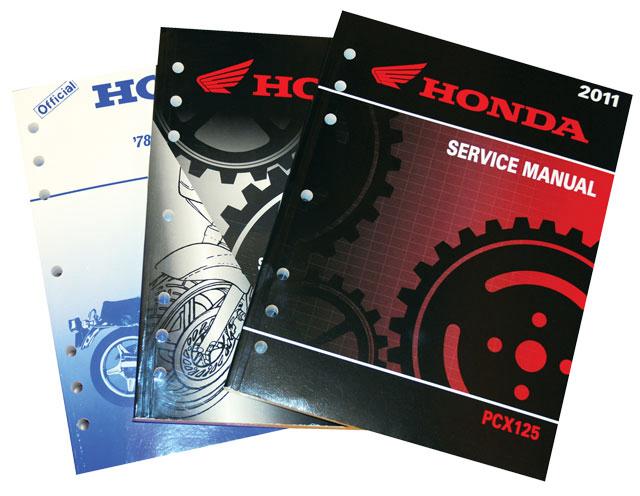 Honda Manual/Parts list/Setup instructions, Motos, Enlèvement, Honda