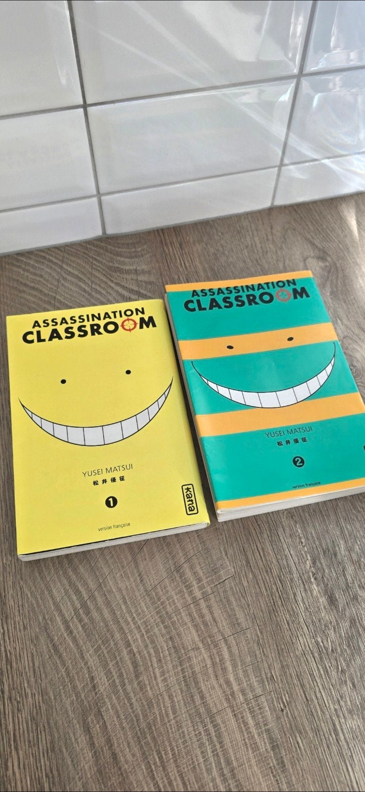 manga : assassination Classroom. tomes 1 et 2, Livres, Enlèvement