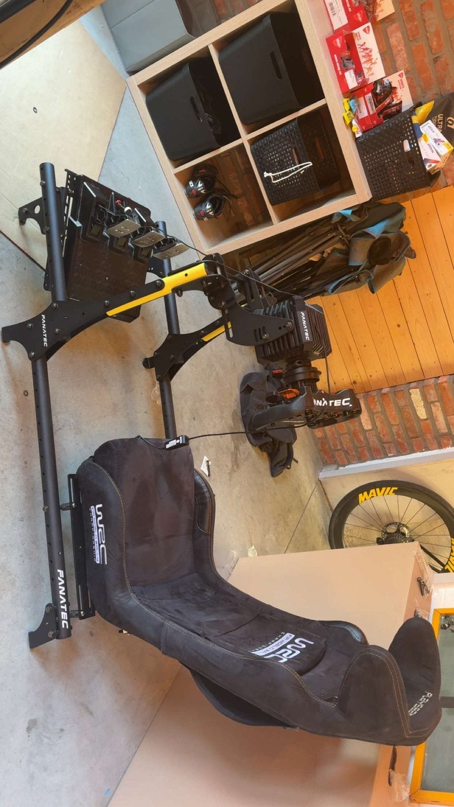 Cockpit Fanatec CSL + siège Playseat WRC, Enlèvement, Comme neuf, Playseat ou Siège de jeu, Sans fil