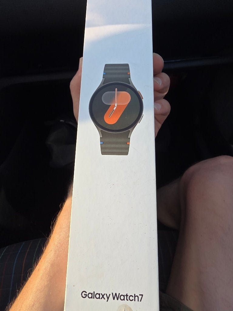 Montre galaxy watch7, Étanche, Gris, Comme neuf, Enlèvement