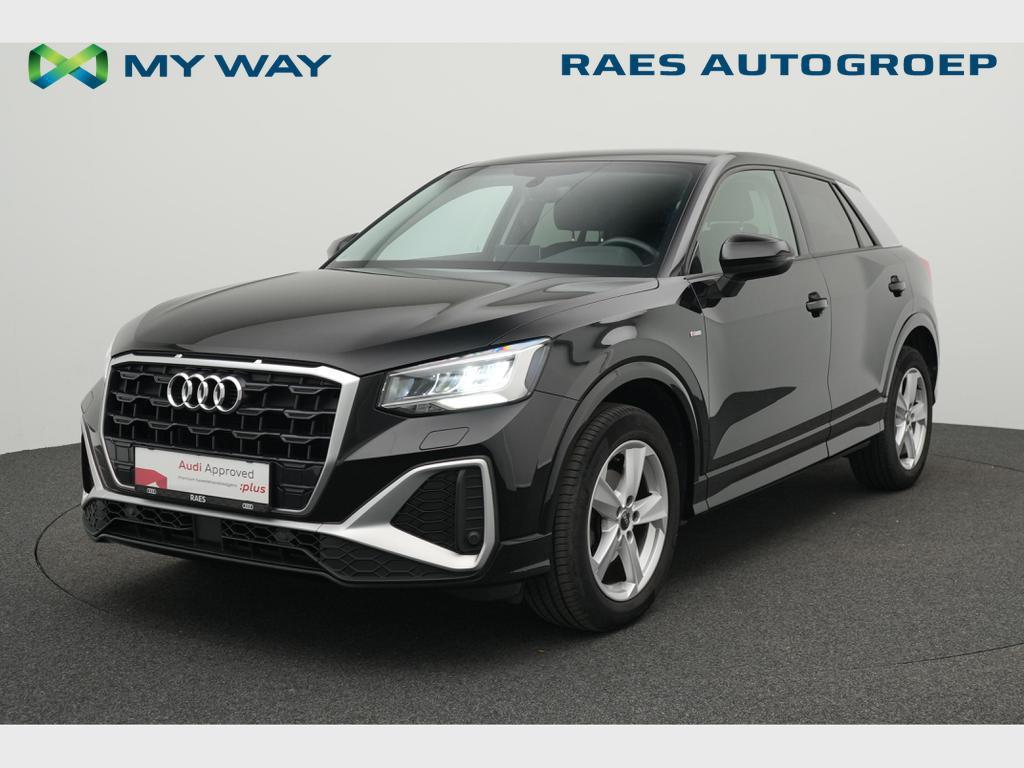 Audi Q2 Q2 35 TFSI Business Edition S line S tronic, Auto's, Automaat, Q2, Zwart, 128 g/km
